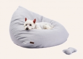 Cosy And Dozy Molly’s Heaven Pet Bed Medium for Dogs jasnoszare 78 x 104 x 81 cm